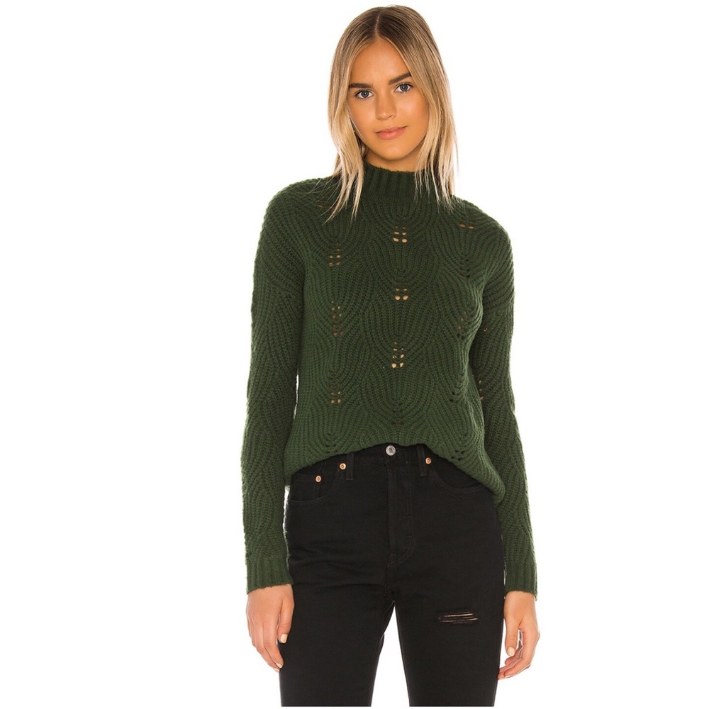 Lovers + Friends • Green Dublin Sweater • Size Small